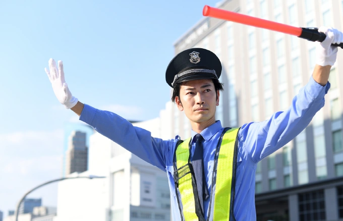 [写真]施設警備